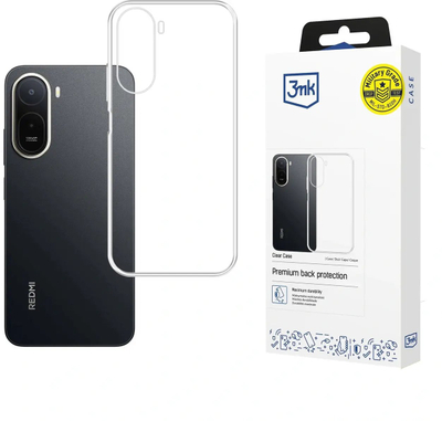 Kllëf telefoni 3MK Clear Case për Redmi A7 Pro, TPU fleksibël, transparent