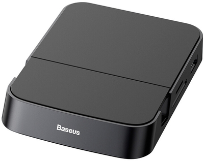 Stacion docking BASEUS USB-C - USB-C, 2xUSB 2.0, USB 3.0, HDMI, SD, microSD, 4K @ 30Hz, i zi