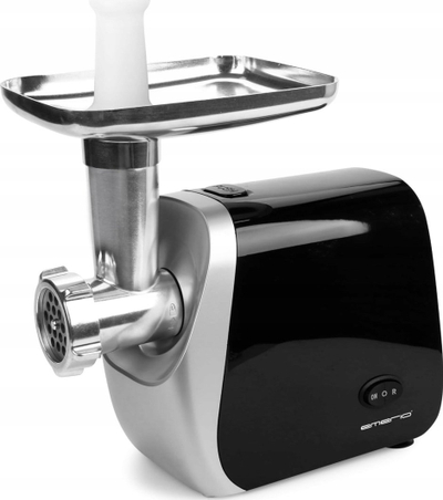 Bluarëse mishi Emerio MG-130207, 600W, inoks, e zezë