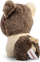 Плишана играчка Daff Teddy Pets, прасенце, кафеава