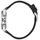 Orë dore meshkujsh Lee Cooper LC08313.311, 44mm, mekanizëm me bateri, e argjendtë e zezë