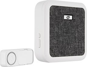Zile dere wireless REV Orchestra Link2Home, me buton, 433MHz, gri e bardhë