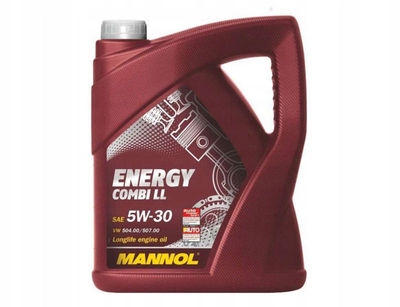 Vaj motori MANNOL ENERGY COMBI LL 5W30 MN7907, 5L, sintetik
