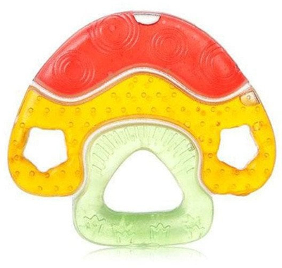 Lodër për dhëmbëzim Kidsme Mushroom 9499, silikoni, 3M+, shumëngjyrëshe