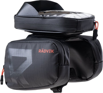 Çantë për biçikletë Radvik Siglabag, e zezë