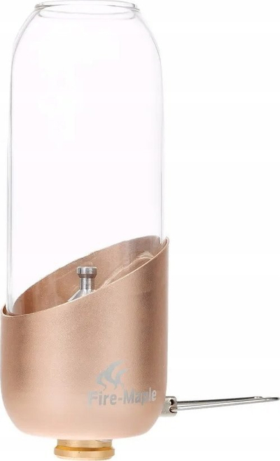 Lampë kampi me gaz Fire-Maple Orange, filetë EN417, 4 g në orë, ngjyrë portokalli