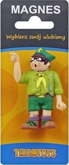 Magnet dekorativ Tisso Toys A'Tomek, figurë suvenir, shumëngjyrësh