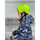 Заштитна кацига Tempish C-Mee Jr 102001091, флуоресцентна, за деца