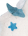 Varëse çelësash NICI Unicorn Baby Theolino, pelush 10cm, unazë metalike, e bardhë