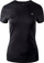 Bluzë sportive për gra Martes Lady Basic, mëngë të shkurtra, madhësia 3XL, e zezë
