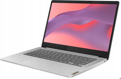 Laptop Lenovo IdeaPad Slim 3 Chromebook 14", MediaTek Kompanio 520, 8GB RAM, gri
