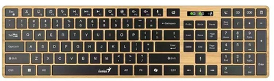 Tastierë wireless Genius SlimStar 7250BT, Bluetooth 5.0, layout CZ, ngjyrë pine