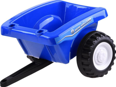 Traktor lodër me pedale A Tractor ZA3691, me rimorkio, drita dhe tingull, jeshil