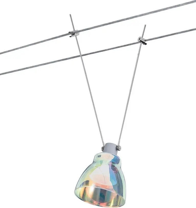 Qelq zëvendësues për llambë tavanore Paulmann Dichroic 7600340, xham shumëngjyrësh