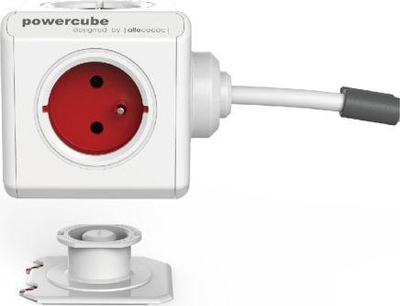 Shpërndarës USB PowerCube, 1.5m, i hirtë