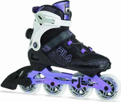 Patina për qejf Fila Legacy QF Lady, me rrota 84 mm, numri 38, të zeza