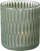 Mbajtëse qiriu Boltze Home Dustin, xham mozaik, 8 cm, jeshile