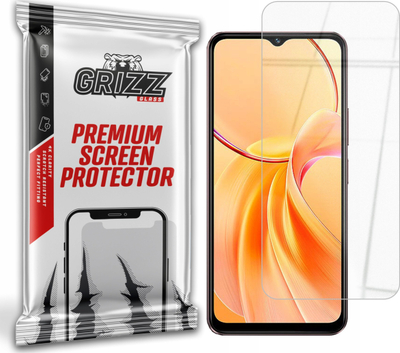 Xham mbrojtës Grizz HybridGlass 9H për Vivo Y28S, transparencë e lartë