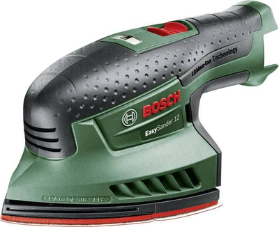 Lustruese Bosch EasySander 12, 12V, 104 cm², e gjelbër