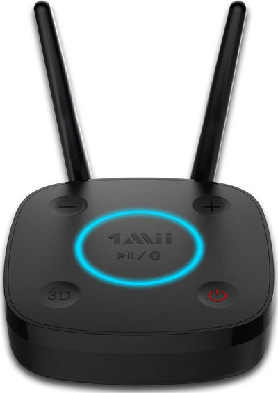 Marrës audio Bluetooth 1Mii B06 Plus, Bluetooth 5, aptX Low Latency 50 m, i zi