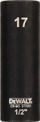 Çelës goditës DeWALT DT7551-QZ, 17mm, 1/2", gjatësi 78mm