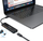 Hub USB Equip USB C me 4 porta, USB 3.2 Gen 2 10Gbps, 2x USB C edhe 2x USB A