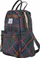 Ранец Herschel Nova Small, компактен, со странични џебови, повеќебоен со квадрати