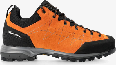 Këpucë approach Scarpa Zodiac, Vibram, për alpinizëm, portokalli me të zezë