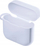 Kutí silikoni 3MK për AirPods 3rd Gen, me karabinë, e bardhë