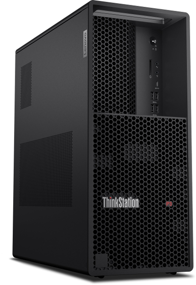 Workstation Lenovo ThinkStation P3 Gen 2 Tower, RTX 4000 Ada, 64GB RAM 1TB SSD, e zezë