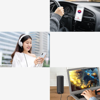 Kabllo audio Ugreen AV183, jack 3.5mm në jack 3.5mm, 3m, e zezë