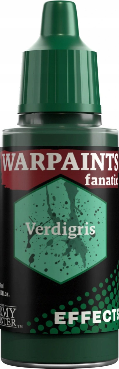 Bojë akrilike The Army Painter Warpaints Fanatic Verdigris WP3168P, 18ml, efekt oksidimi, jeshile