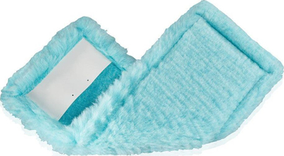 Mbulesë zëvendësuese mop Leifheit Static Plus, 33 cm, për pastrim të thatë, e bardhë