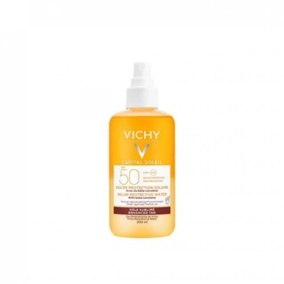 Sprej Vichy Capital Soleil Solar Protective Water Enhanced Tan SPF 50+, 200ml