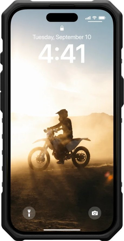 Futrollë telefoni Urban Armor Gear Pathfinder Clear, për iPhone 16, 6.1", e tejdukshme