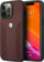 Futrollë telefoni BMW BMHCP13LRSPPR për iPhone 13 Pro 6.1", hardcase lëkurë, e kuqe