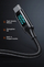 Kabllo karikimi Mcdodo me ekran LED, USB-C në USB-C, 100W PD 5A, e zezë