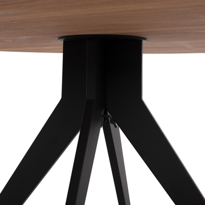 Tavolinë ngrënieje MANDY, MDF + finier, 140×80×75 cm (HM9302.01)