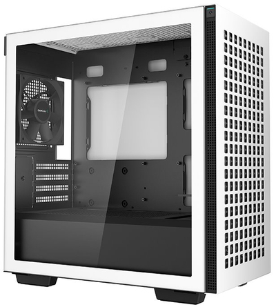 Kase Deepcool CH370 / MidT / MiniITX, e bardhë