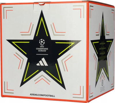 Top futbolli Adidas UCL 24/25 League Phase, TSBE, numri 5, i bardhë me shumngjyra