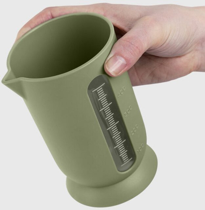 Karafë matëse Gimi Caraffa Graduata, 0.5L, polipropilen, jeshile mat