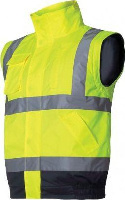 Xhaketë pune Lahti Pro L4092506, e izoluar, reflektuese, e verdhë, 3XL