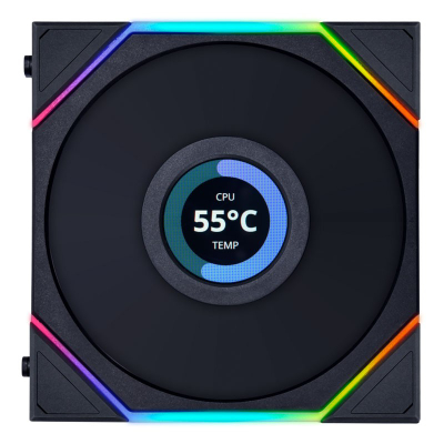 Ftohës Lian Li UNI FAN TL LCD - I zi