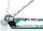 Trotinet Razor A Kick Scooter SE Paradise, për fëmijë, alumini, teal dhe jeshile