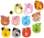 Puzzle edukativ për fëmijë Czuczu First Puzzle Families, 11 pjesë, shumëngjyrëshe