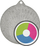 Medalje sportive Victoria Sport Medal, 50mm, shtypje Luxor Jet, argjendt