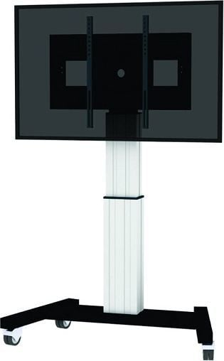 Shtyllë dyshemeje për TV Neomounts PLASMA M2500, 42"-100", rregullim lartësie, argjendtë