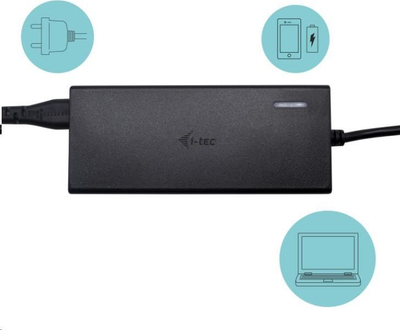 Stacion dokimi i-Tec USB-C Thunderbolt 3, HDMI DP, Gigabit LAN, i zi