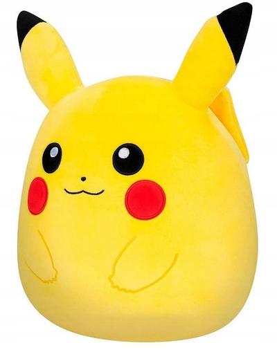 Lodër pelushi Jazwares Squishmallows Pokemon Pikachu, e butë, verdhë