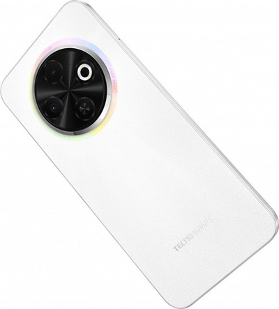 Telefoni Tecno Spark 30C, 4GB RAM, 128GB, i bardhë